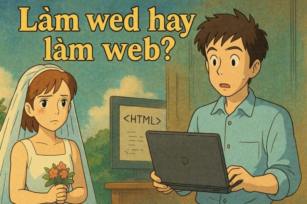 Làm wed hay làm web ?